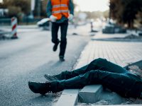 Dead victim during roadworks. Non-compliance with health and safety regulations