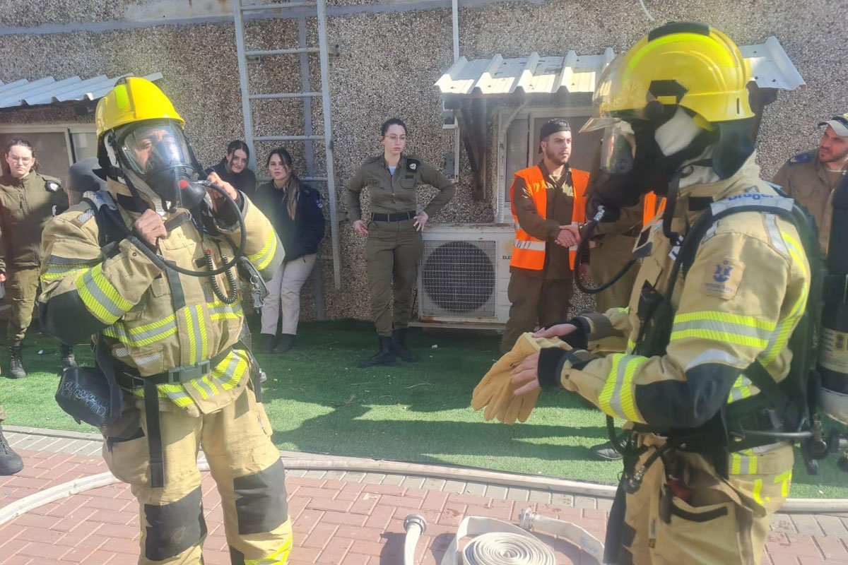 נמל אשדוד: תרגיל כיבוי אש גדול למוכנות צוות החירום