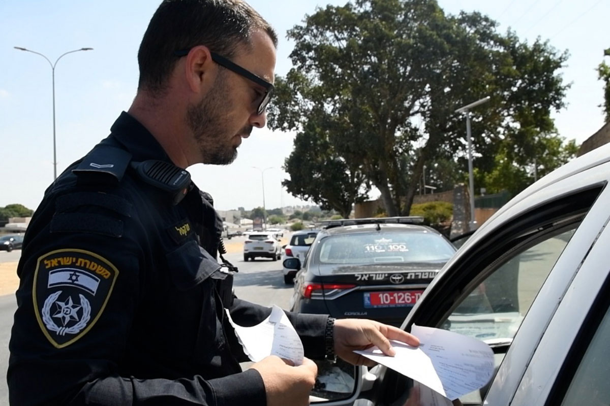 ריכוז מאמץ משטרתי איזורי לאכיפת צנועה באשדוד