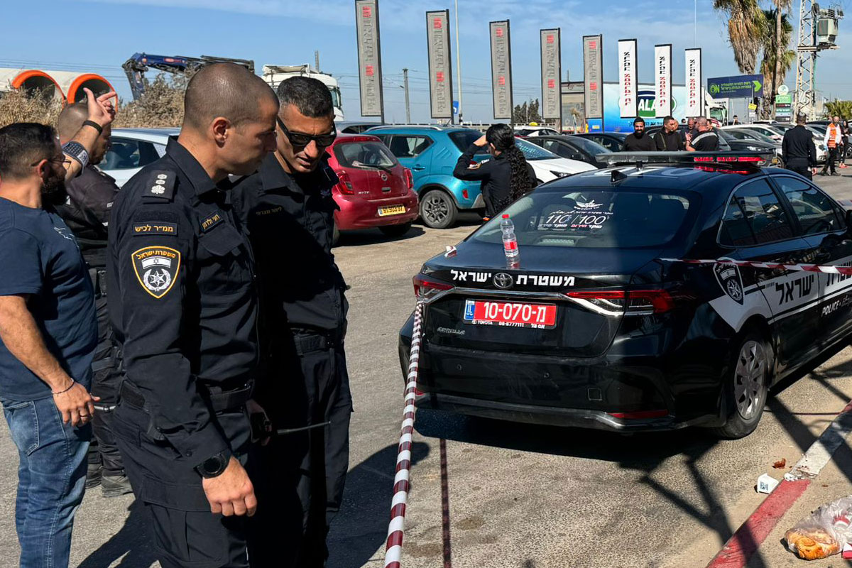 דיווח ראשוני: אירוע ירי בתחנת דלק בכניסה לגן יבנה